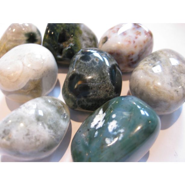 jasper ocean tumbled stone