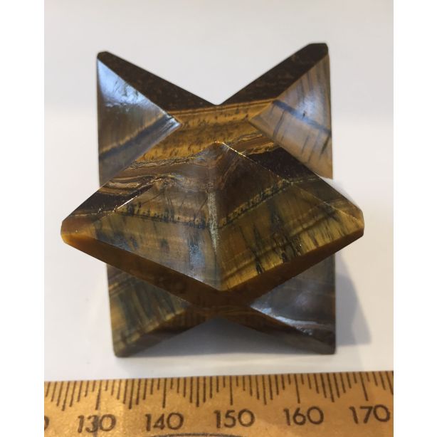 Tigers Eye Merkaba KK365