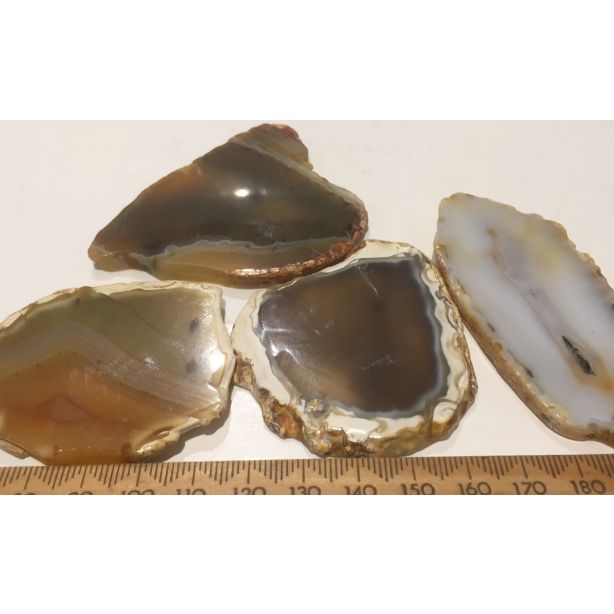  Agate Slices Natural KK475