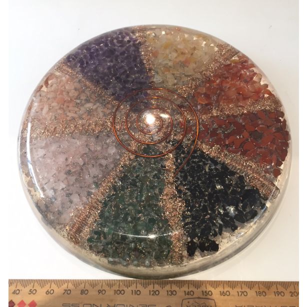Orgonite Chakra Plate  KK496