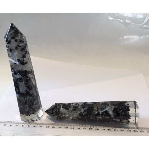Orgonite Black Tourmaline Selenite Generator KK611