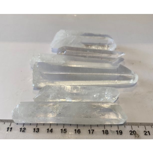 Clear Quartz Lemurian Points KK822a