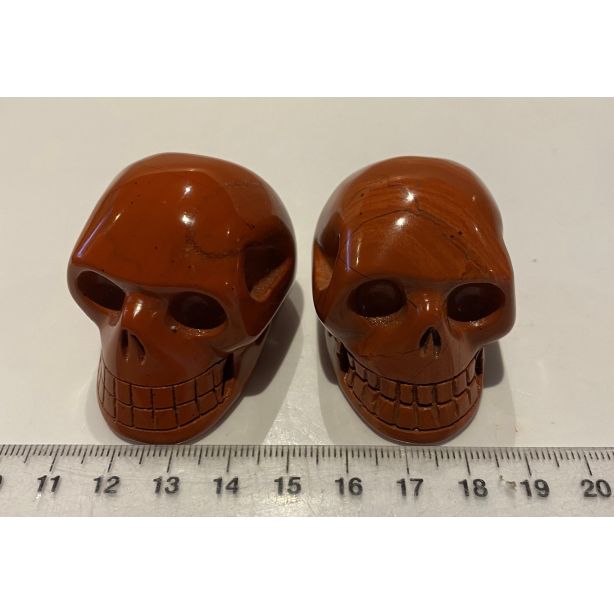 Red Jasper Skull KK846