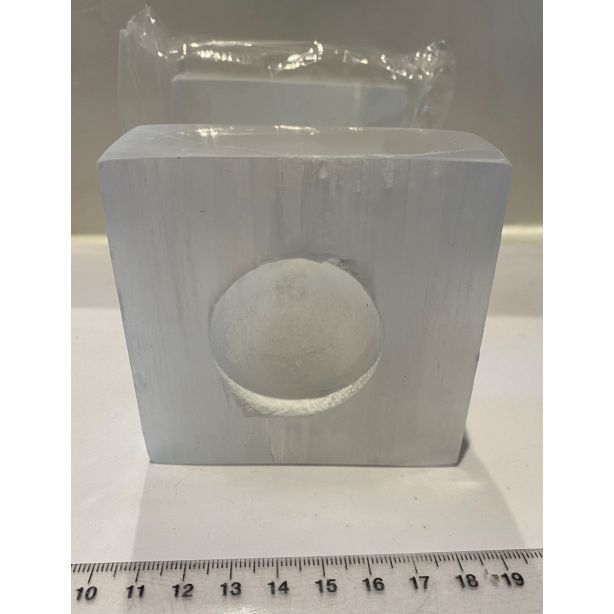 Selenite Candle Holder KK867