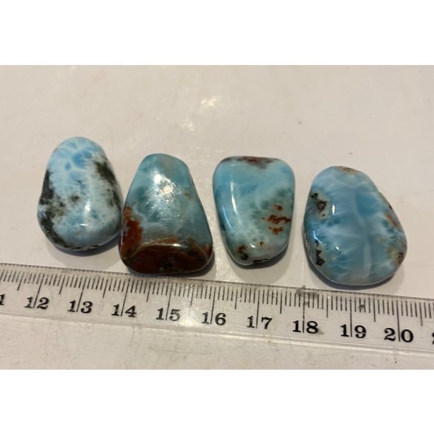 Larimar Tumble Pendant MBE198