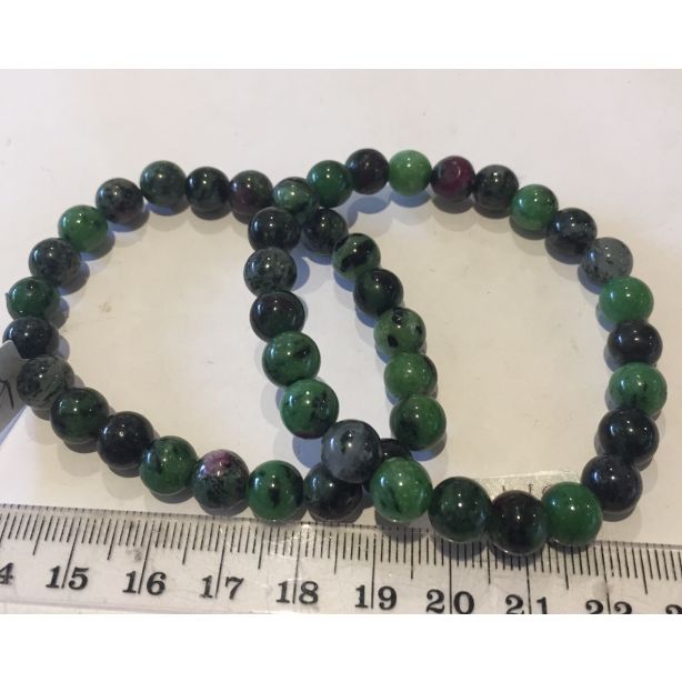 Ruby and Zoisite Bracelets 8ml MBE517
