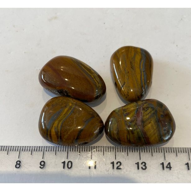 Tiger Iron Tumbled Stone Pendant MBE643