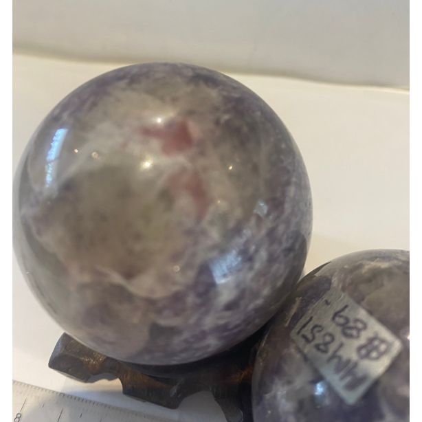  Lepidolite, Pink Tourmaline Sphere MM851