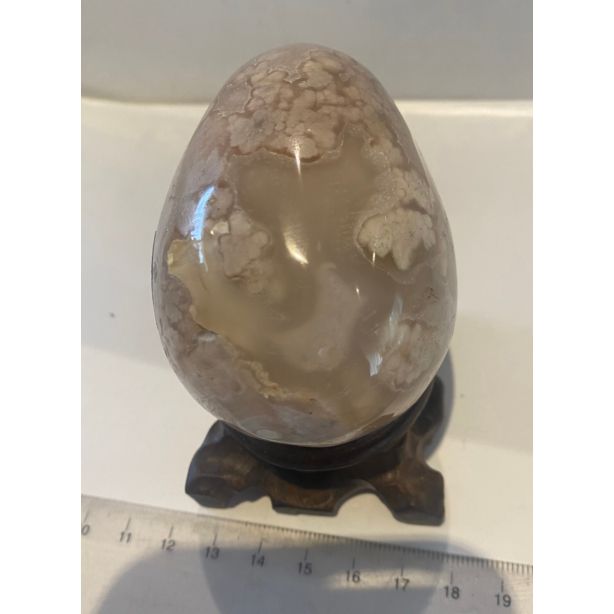 Flower Agate Egg MM857