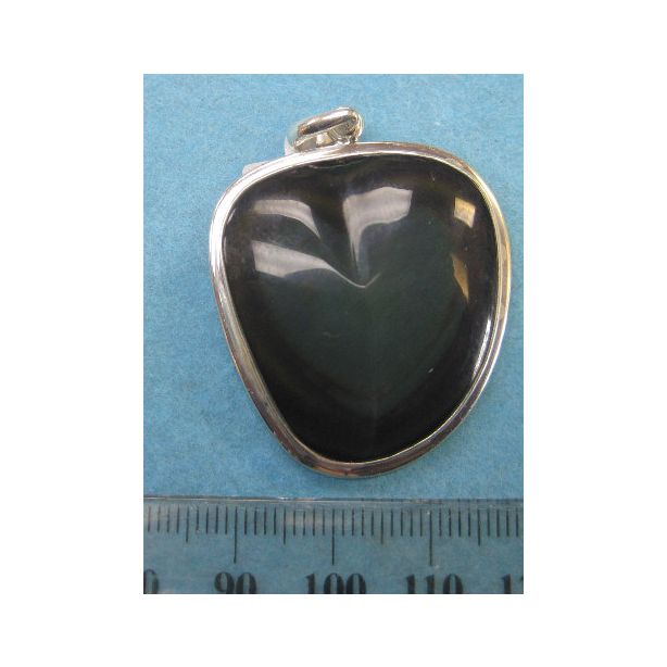 Rainbow Obsidian Heart P182