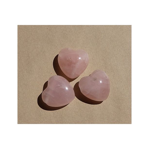 Rose Quartz Heart  MBE04