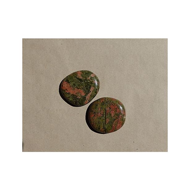 Unakite Flat Stone MBE22