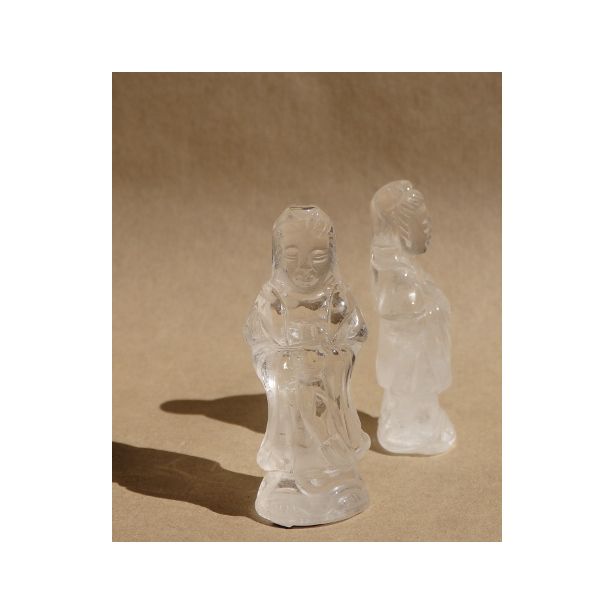 Clear Quartz Kuan Yin IR04
