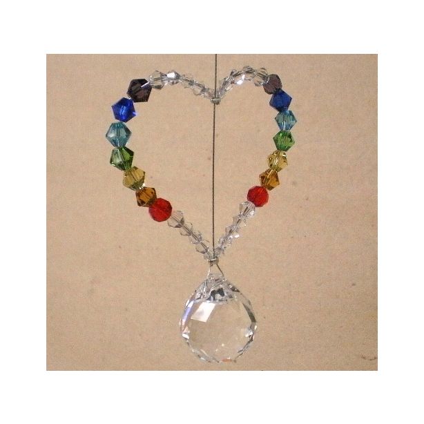 Chakra Heart Sun Catcher R826