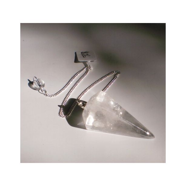 Clear Quartz Pendulum E774