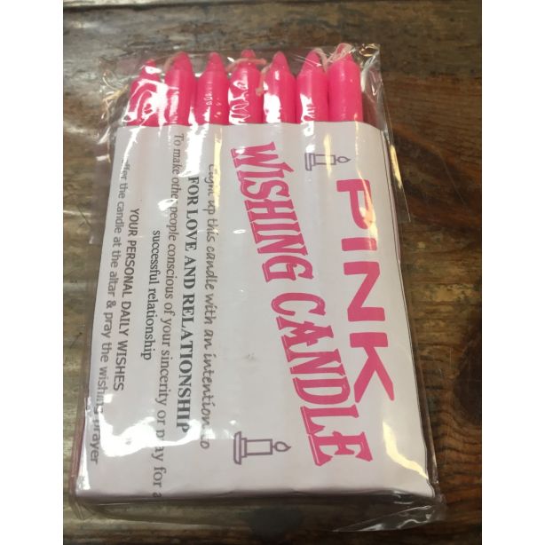 Pink Wishing Candle E412