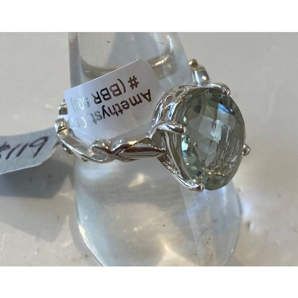 Green Amethyst Ring PJ412