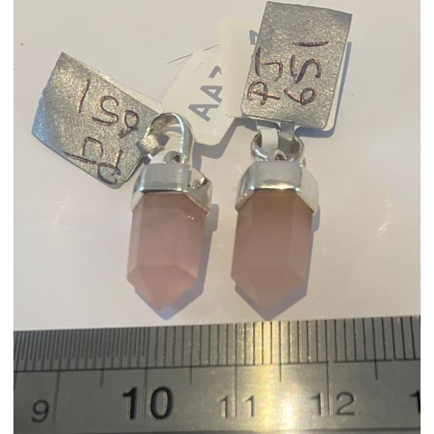 Rose Quartz Pendant PJ651