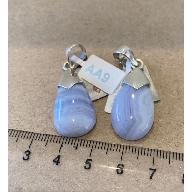 Blue Lace Agate Pendant PJ712