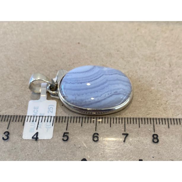 Blue Lace Agate Pendant PJ715