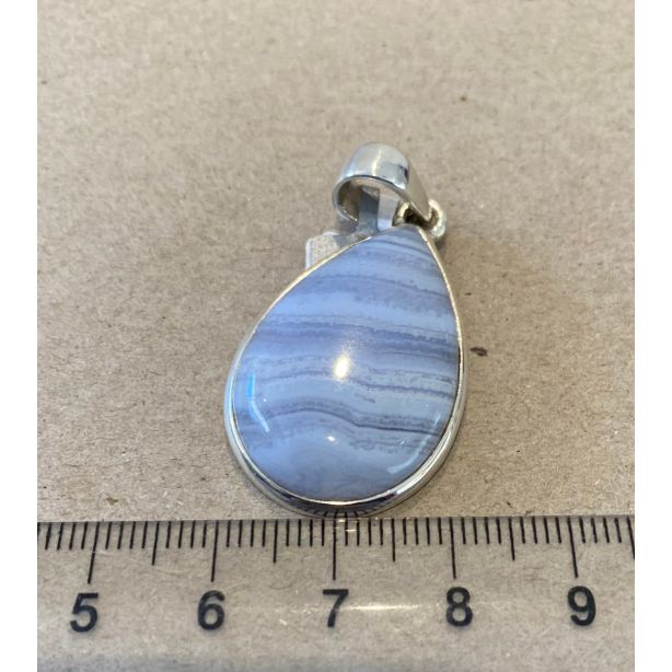 Blue Lace Agate Pendant PJ716