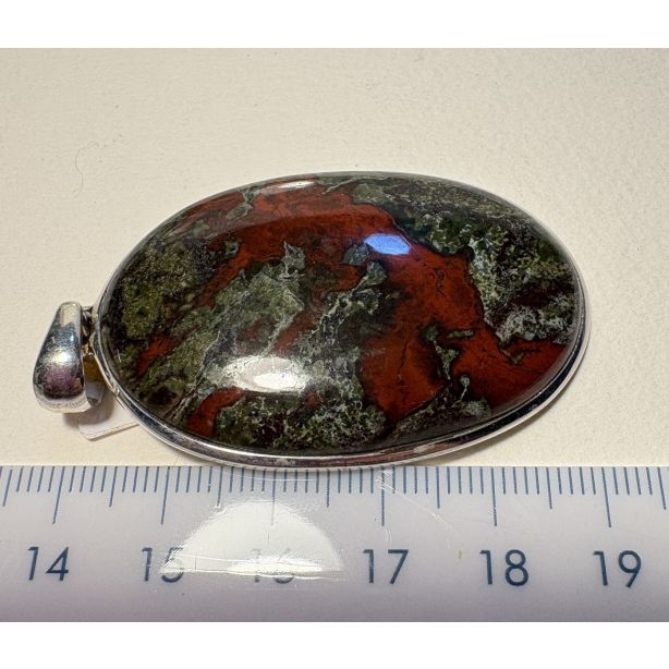 Dragons Blood Jasper Pendant PJ791