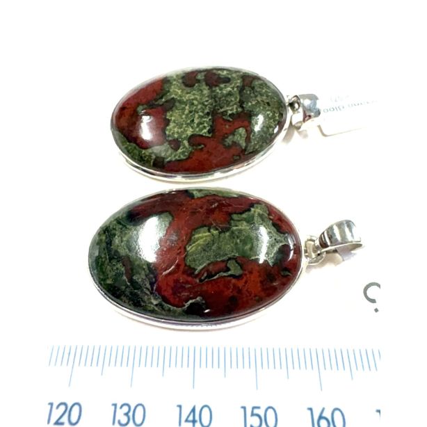 Dragons Blood Jasper Pendant PJ799