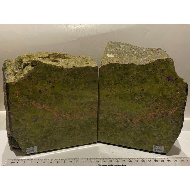 Serpentine Stichtite Bookends PL39