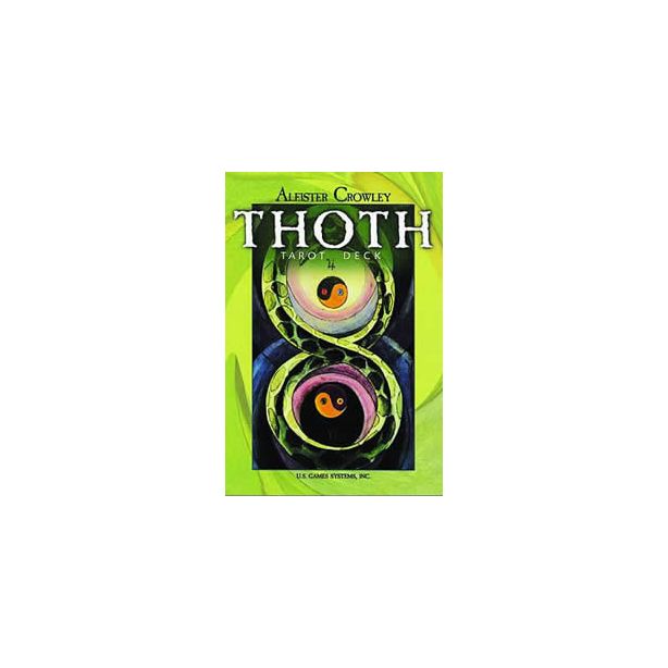 ALEISTER CROWLEY THOTH DECK - LARGE (green deck)