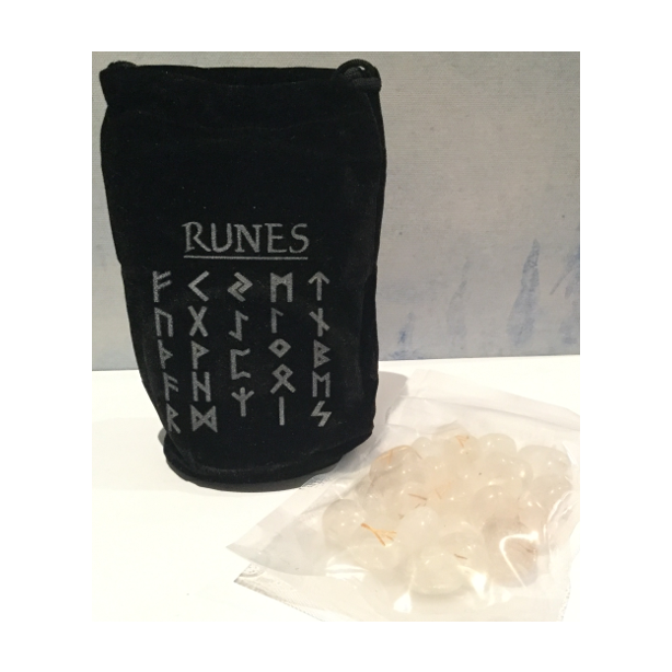 Clear Quartz Runes KK181A