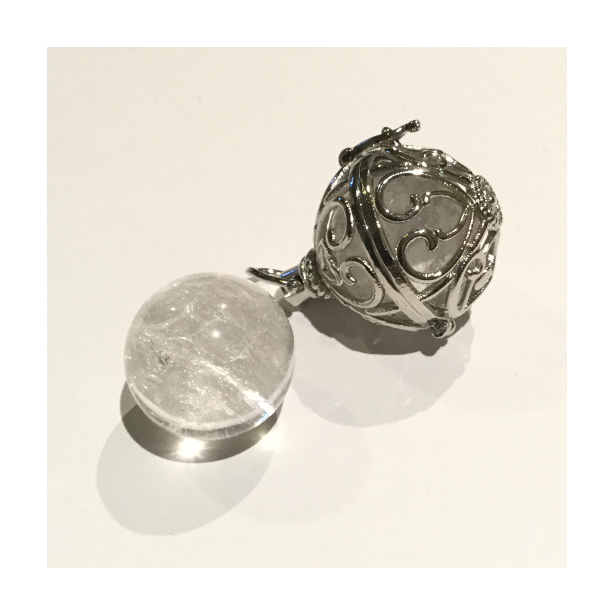 Clear Quartz Small Sphere MBE179A