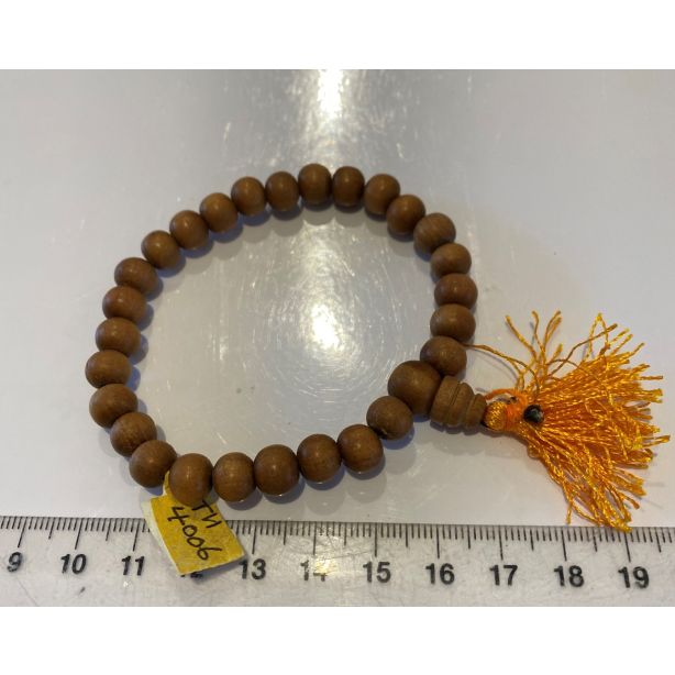 SANDALWOOD WRIST MALA BEADS TH4006