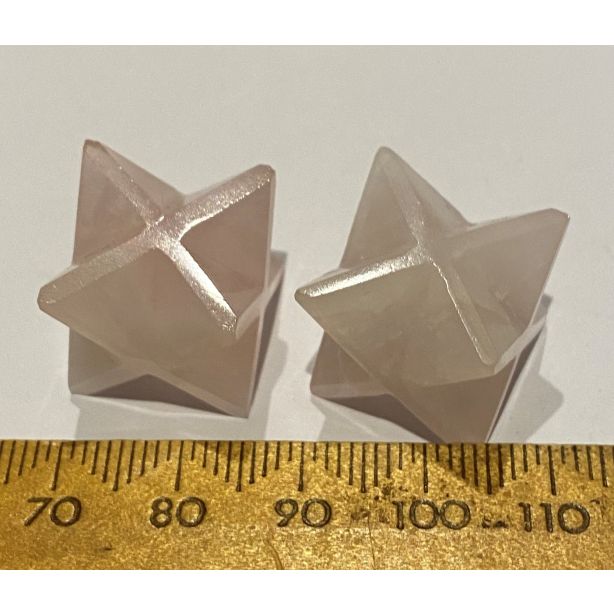 Rose Quartz Merkaba WIA22