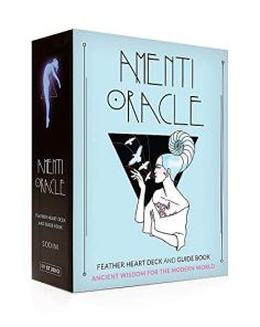 AMENTI ORACLE FEATHER HEART DECK AND GUIDE BOOK