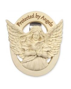 VISOR CLIP PROTECTED BY ANGELS