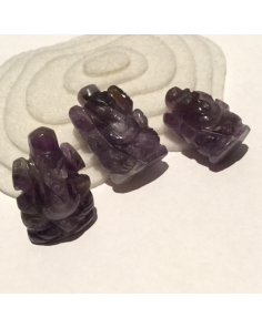 Amethyst Mini Ganesh CCC14