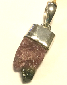Green & Pink Tourmaline Pendant SM26