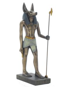 Anubis statue - god of embalming and the dead R010