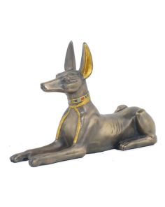Anubis statue - god of embalming (lying) R262