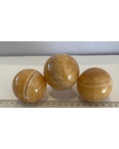 Yellow Calcite Sphere  BI77