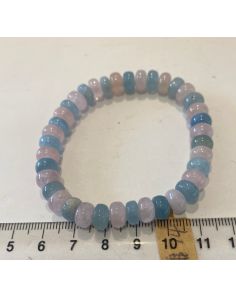 Beryl, Morganite & Aquamarine Bracelet CC198