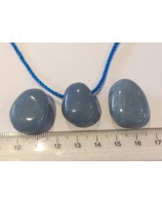 Angelite Tumbled Stone Pendent CC279