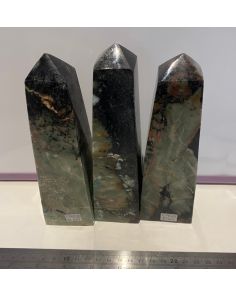 Emerald , Red Apatite and Black Mica CM525