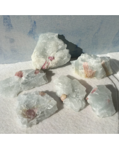 Aquamarine & Pink Tourmaline CM91