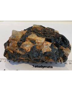 Black Tourmaline  and Quartz CW308