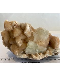 Green Apophyllite and Stilbite CW311