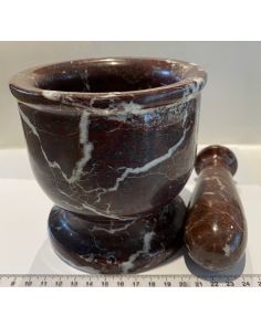 Red Onyx Mortar and Pestle CW342