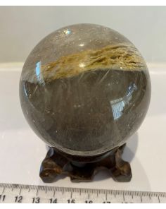 Rutile Quartz Sphere CW397