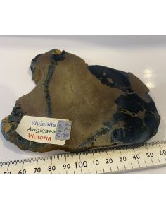 vivianite tumbled stone