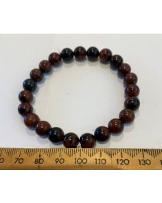 Obsidian Mahogany 8mm Bracelet CW626
